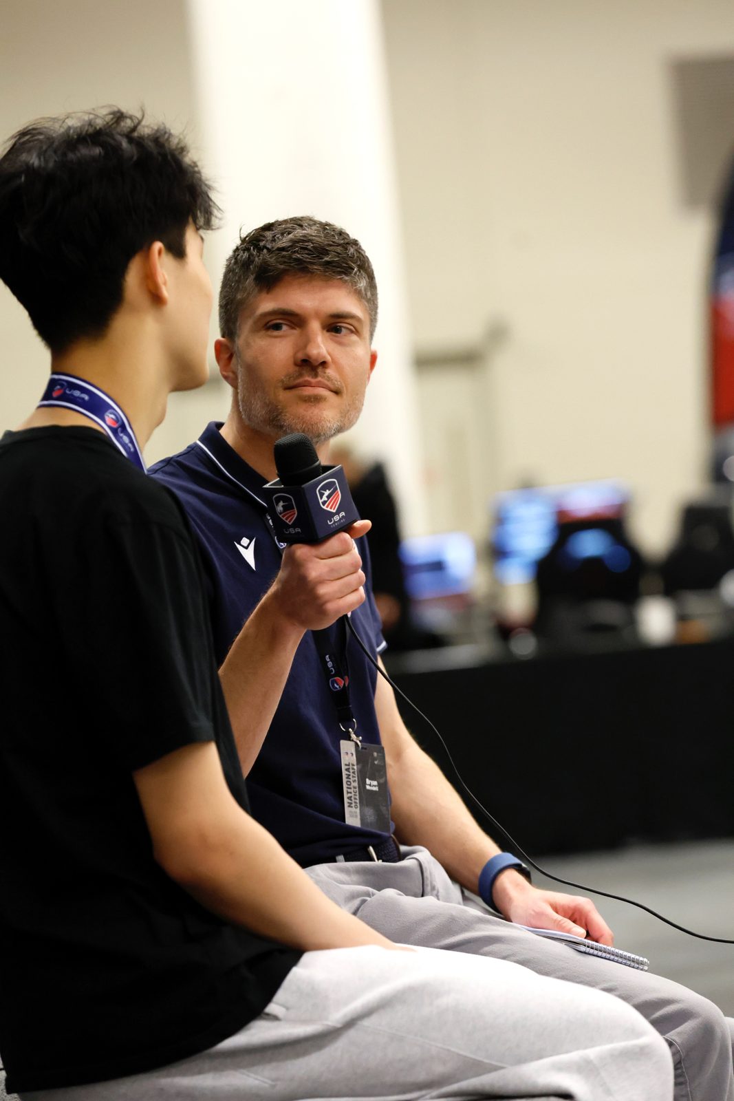 Bryan Wendell at a USA Fencing North American Cup event